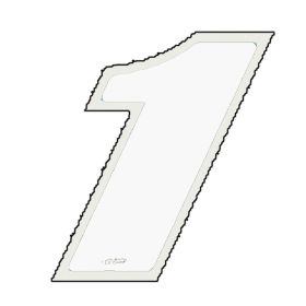 AUTOCOLLANTS NUMERO MOTO T4TUNE 050134