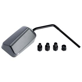 Specchietto manubrio T4TUNE modello F1 reversibile carbonio