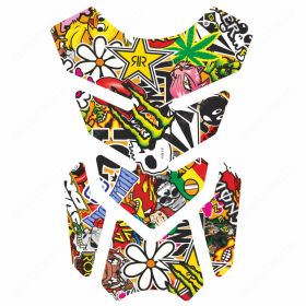 Adesivo paraserbatoio T4TUNE sticker bomb