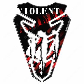 Adesivo paraserbatoio T4TUNE violent rosso