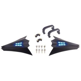 Paramani T4TUNE nero opaco con led