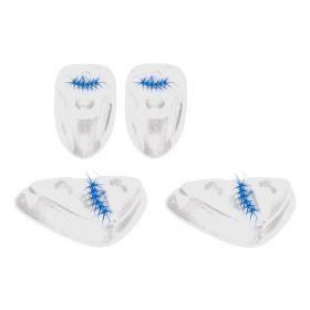 Kit tamponi paratelaio T4TUNE bianco 4 pezzi per Mbk Stunt