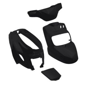 Kit carene nero opaco T4TUNE 4 pezzi per Mbk Booster 2004