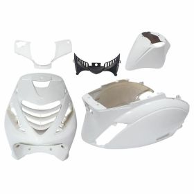 White Fairing Kit T4TUNE Zip Sp 8 5 pieces