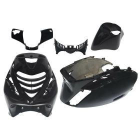 T4TUNE Schwarzes Verkleidungsset Zip SP 8 5 Teile