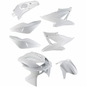 T4TUNE Kit de Carénage Blanc Aerox 8 Pièces