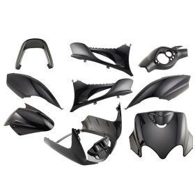 T4TUNE 9-teiliges matt-schwarzes Verkleidungskit für Mbk Mach G/Yamaha Jog R