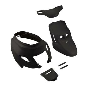 T4TUNE Schwarzes Verkleidungskit 6 Teile für Yamaha Bw's 2004 Neues Design