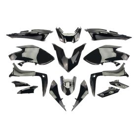 Kit carene nere T4TUNE 15 pezzi per Yamaha T-Max 530