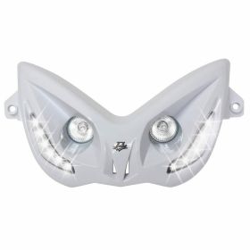 T4TUNE Nitro weiße Scheinwerfermaske mit weißen LEDs