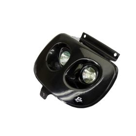 T4TUNE Black Headlight Mask Booster 99/03
