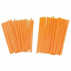T4TUNE Vorder- und Hinterrad-Speichenschutz fluoreszierend orange