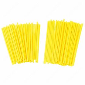 T4TUNE Vorder- und Hinterrad-Speichenschutz fluoreszierendes Gelb