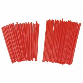 T4TUNE Rote Vorder- und Hinterrad-Speichenschutz-Kit