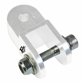 Rialzo ammortizzatore T4TUNE bianco 40mm per Minarelli/Peugeot/Cpi
