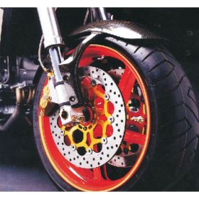 Adesivi cerchi T4TUNE gialli 5mm 6M