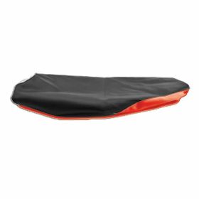 Housse de siège T4TUNE noire/rouge pour Mbk Stunt