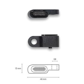 Frecce Led TAAC per Specchio con lente stile Fumé