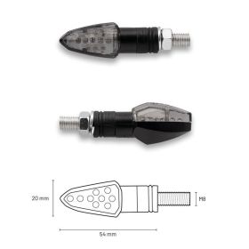 Frecce Led TAAC FR17 con lente Fumé