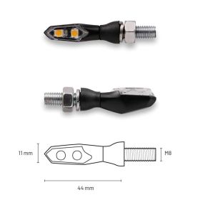Frecce Led TAAC FR19 con lente Chiara