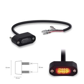 Luce Stop Posteriore Led TAAC in Alluminio con omologazione ECE