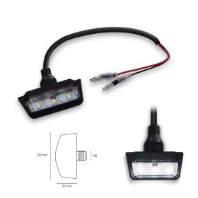 Luce Targa Led TAAC con omologazione ECE
