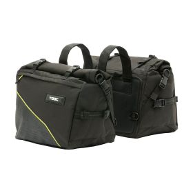 Borse laterali TAAC da 25/35 litri colore nero 390x250x290mm