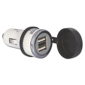 Tecmate USB-Steckdose für Zigarettenanzünder 2 Ausgänge
