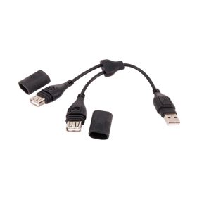 Tecmate 110 2-in-1 Splitter USB 1A