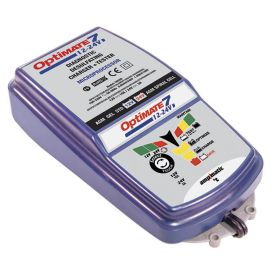 Tecmate Motorrad-Ladegerät 12V von 3-400Ah und 24V von 1-200Ah