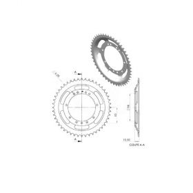 COURONNE MOTO STANDARD PARTS CGN2934