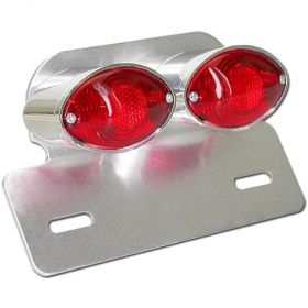 TNT 204312 License plate holder with teil light