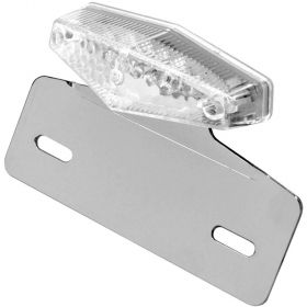 TNT 204313 LICENSE PLATE HOLDER WITH TEIL LIGHT
