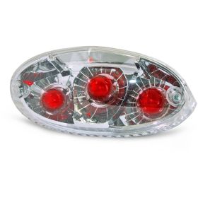 FARO POST INTERNO ROSSO VETRO TRASP LEXUS