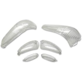 SET 6 GEMMES CLIGNOTANTS TRASPARENTS GILERA 180 RUNNER FXR 1997-2001
