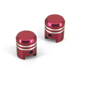 COPPIA TAPPI VALVOLA PISTONE ROSSO