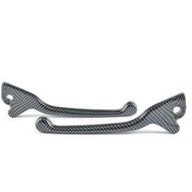 PAIR LEVERS BRAKE DOUBLE DISC CARBON LOOK GILERA 50 RUNNER SP DD 1999-2000