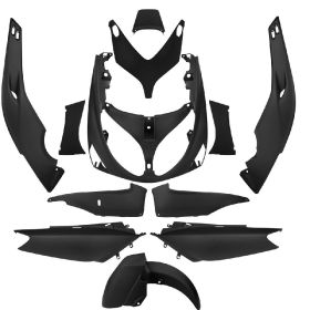 TNT KIT 12 CARENE NERO OPACO ORIGINAL LINE