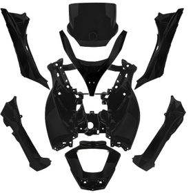 KIT 8 CARENE NERO SATINATO LINEA ORIGINAL