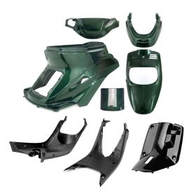 Kit de carénage TNT 8 pièces noir Jaguar vert