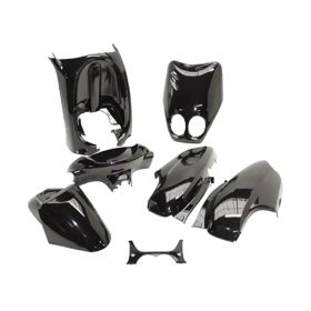 KIT CARENE TNT 7 PEZZI NERO LUCIDO