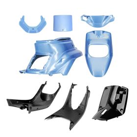 Kit de carénage TNT 8 pièces Bleu Hawaii Noir