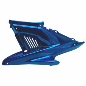 TNT Left Anodized Blue Engine Cover for a Sporty Look
