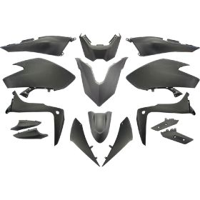 KIT 15 CARENE CARROZZERIA NERO OPACO