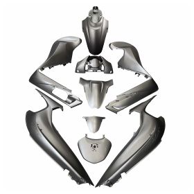 Kit Carene 9 Pezzi TNT Grigio Metal NHB18 per Honda SH 350