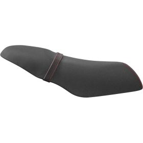 COPRISELLA NERO CUCITURE ROSSO ANTISCIVOLO