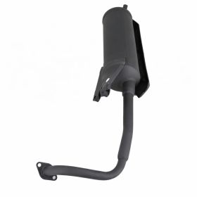 Échappement complet pour moteurs GY6 50cc 4 temps 139QMA 139QMB 10 pouces