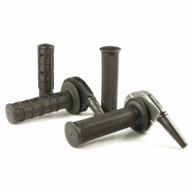Manopola gas rapido TOMMASELLI 22 mm alluminio lucidato guida cavo verticale