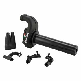 Manopola gas rapido DOMINO KRR 03 alluminio nera