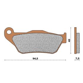 MOTORRAD BREMSBELäGE TOP4 151064